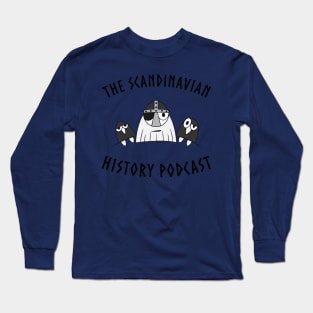 The Scandinavian History Podcast - Logo. Long Sleeve T-Shirt